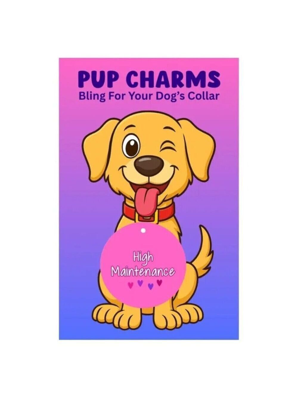 ($8) Pup Charm Dog Tag